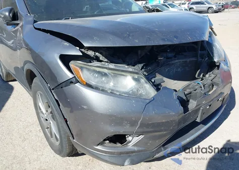 2015 Nissan Rogue Sl из США, поврежденный, VIN 5N1AT2MT9FC899343